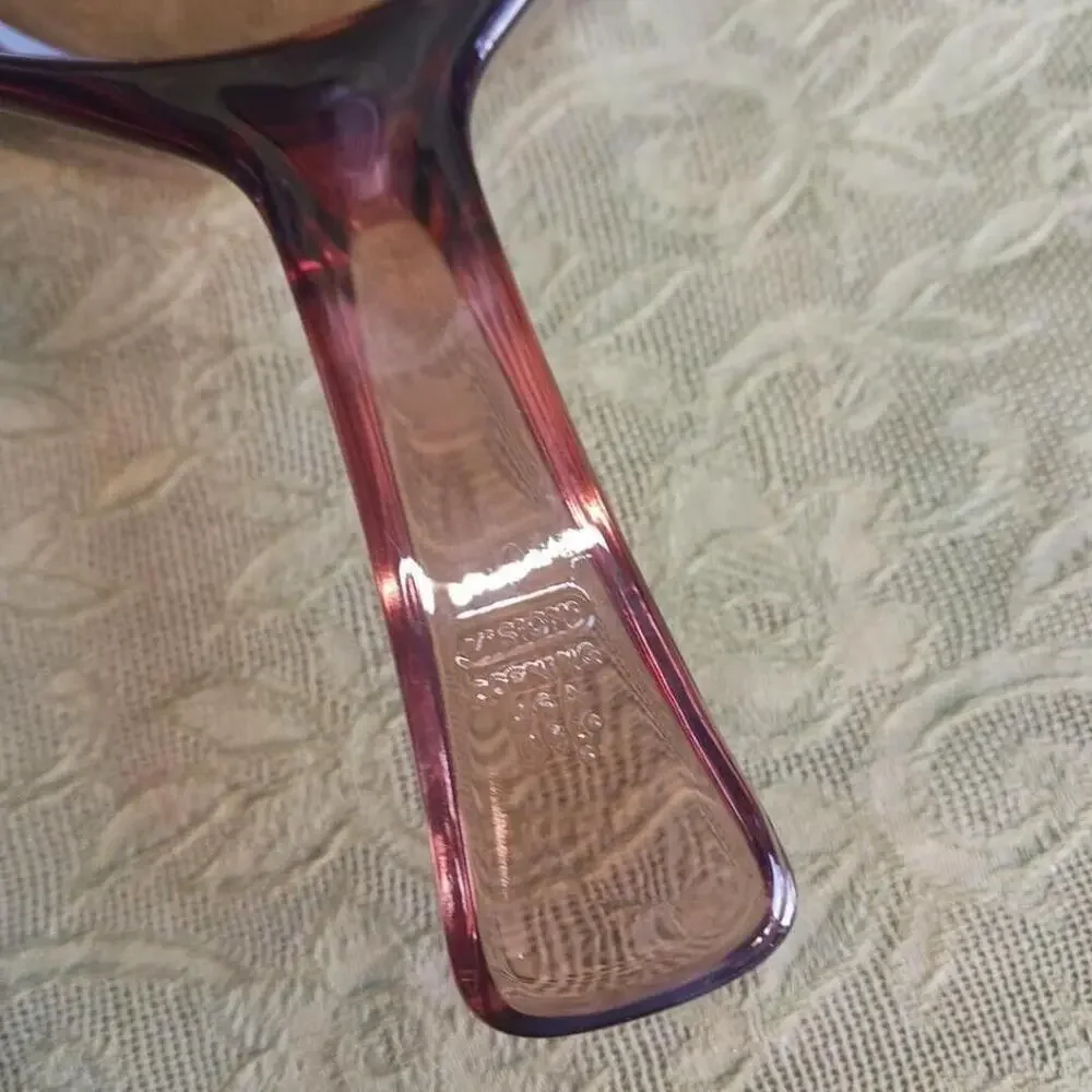 Pyrex amber glass